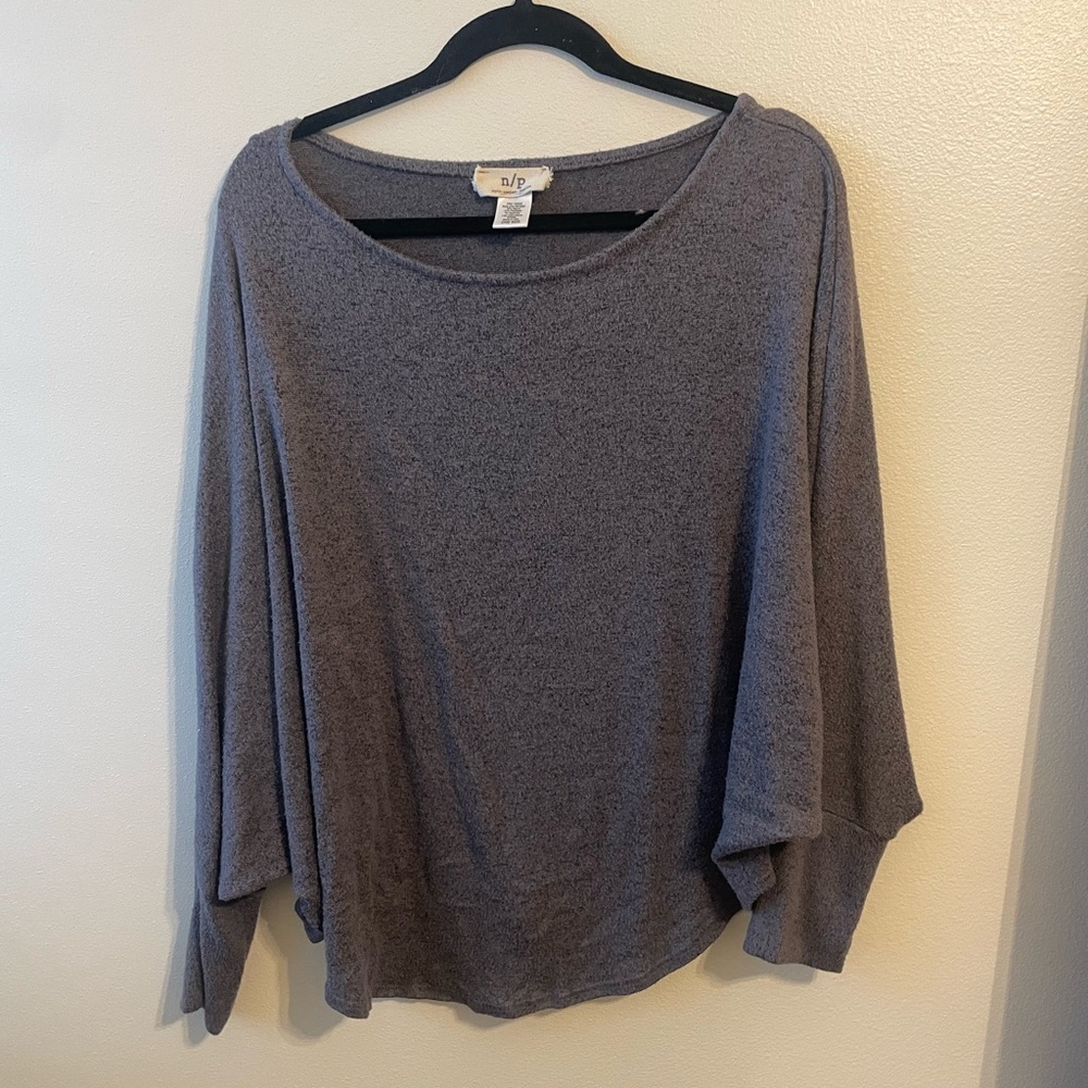 Grey Oversized Sweater